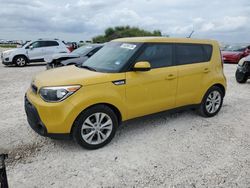 Salvage cars for sale at Temple, TX auction: 2015 KIA Soul +