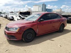 Salvage cars for sale at Chicago Heights, IL auction: 2017 Volkswagen Jetta S