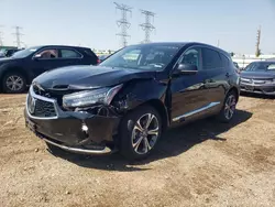 Salvage cars for sale at Elgin, IL auction: 2022 Acura RDX Advance