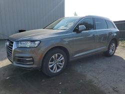 Salvage cars for sale at Duryea, PA auction: 2018 Audi Q7 Premium Plus