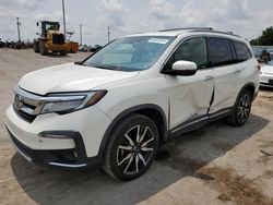 Salvage cars for sale at Oklahoma City, OK auction: 2019 Honda Pilot Touring