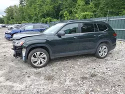 Salvage cars for sale from Copart Candia, NH: 2021 Volkswagen Atlas SE