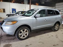 Hyundai salvage cars for sale: 2007 Hyundai Santa FE SE