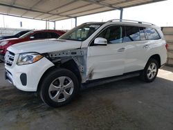 Salvage cars for sale at Anthony, TX auction: 2017 Mercedes-Benz GLS 450 4matic