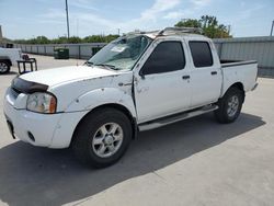 Salvage cars for sale at Wilmer, TX auction: 2004 Nissan Frontier Crew Cab SC