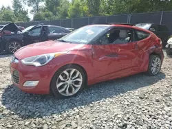 Hyundai salvage cars for sale: 2012 Hyundai Veloster