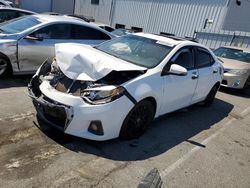 Toyota salvage cars for sale: 2014 Toyota Corolla L