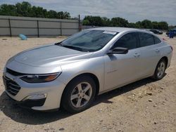 Salvage cars for sale at New Braunfels, TX auction: 2019 Chevrolet Malibu LS