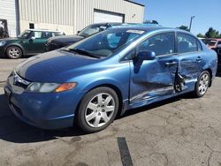 Honda salvage cars for sale: 2006 Honda Civic LX