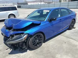 Salvage cars for sale at Sun Valley, CA auction: 2024 Honda Civic Sport