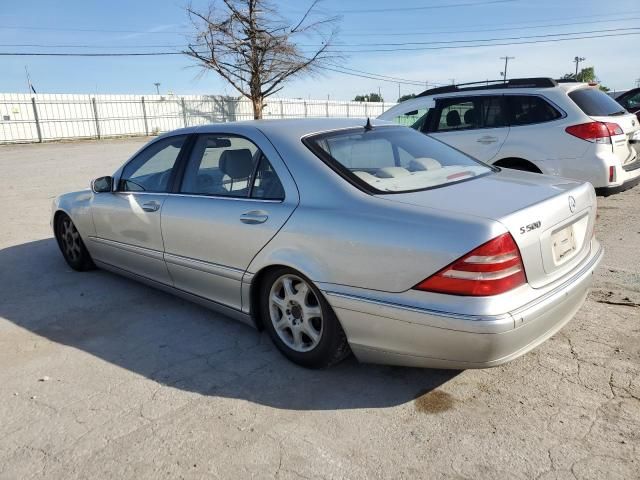 2001 Mercedes-Benz S 500