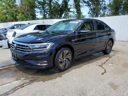 Volkswagen salvage cars for sale: 2019 Volkswagen Jetta SEL Premium