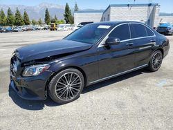 Salvage cars for sale at Rancho Cucamonga, CA auction: 2021 Mercedes-Benz C300