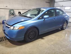 Salvage cars for sale at Ham Lake, MN auction: 2007 Honda Civic LX