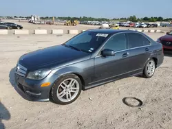 Salvage cars for sale at Oklahoma City, OK auction: 2013 Mercedes-Benz C 250