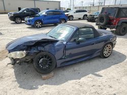 Salvage cars for sale at Haslet, TX auction: 2002 Mazda MX-5 Miata Base