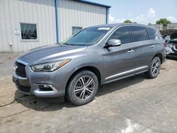 Salvage cars for sale at Tulsa, OK auction: 2017 Infiniti QX60