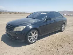 Mercedes-Benz salvage cars for sale: 2008 Mercedes-Benz C300