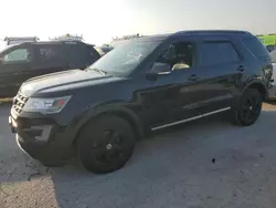 Salvage cars for sale at Indianapolis, IN auction: 2017 Ford Explorer XLT