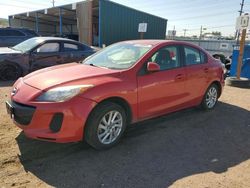 Salvage cars for sale at Colorado Springs, CO auction: 2013 Mazda 3 I