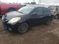 Salvage cars for sale from Copart Elgin, IL: 2012 Nissan Versa S