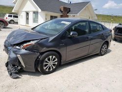 Salvage cars for sale at Northfield, OH auction: 2021 Toyota Prius LE