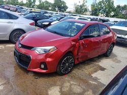 Toyota Corolla l salvage cars for sale: 2016 Toyota Corolla L