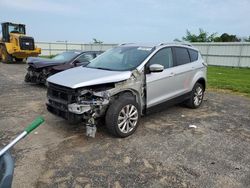 Vehiculos salvage en venta de Copart Mcfarland, WI: 2017 Ford Escape Titanium