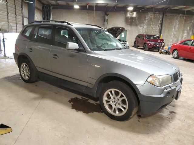 2004 BMW X3 2.5I