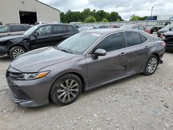 Toyota salvage cars for sale: 2018 Toyota Camry L