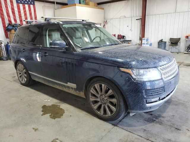 2013 Land Rover Range Rover HSE