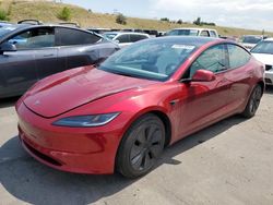 Salvage cars for sale at Littleton, CO auction: 2024 Tesla Model 3