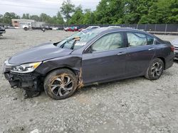 2016 Honda Accord LX en venta en Waldorf, MD