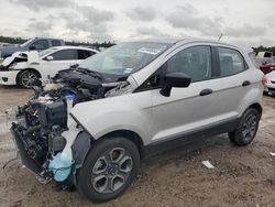 Salvage cars for sale at Houston, TX auction: 2020 Ford Ecosport S