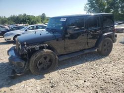 Jeep salvage cars for sale: 2012 Jeep Wrangler Unlimited Sahara