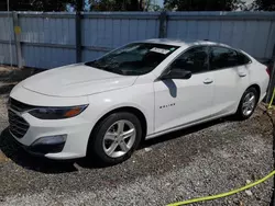 Salvage cars for sale from Copart Ocala, FL: 2021 Chevrolet Malibu LS