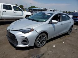 Toyota Corolla l salvage cars for sale: 2019 Toyota Corolla L