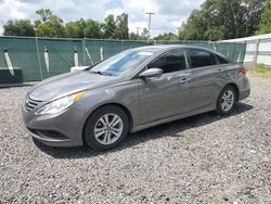 Salvage cars for sale at Riverview, FL auction: 2014 Hyundai Sonata GLS