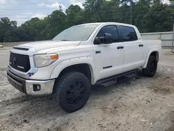 Salvage trucks for sale at Savannah, GA auction: 2015 Toyota Tundra Crewmax SR5