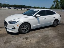 Salvage cars for sale at Dunn, NC auction: 2021 Hyundai Sonata Hybrid