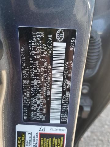 2012 Toyota Camry Base