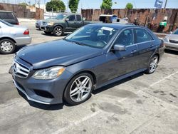 Salvage cars for sale from Copart Wilmington, CA: 2014 Mercedes-Benz E 350