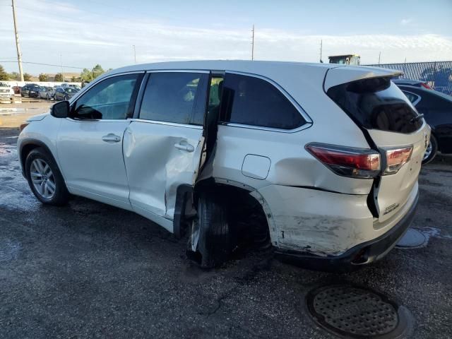 2016 Toyota Highlander LE