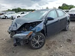 Salvage cars for sale at Hillsborough, NJ auction: 2017 Toyota Corolla L