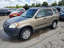 Salvage cars for sale at Bridgeton, MO auction: 2006 Honda CR-V EX