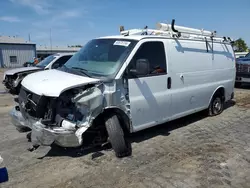 Salvage cars for sale from Copart Tulsa, OK: 2014 Chevrolet Express G2500