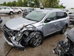 Salvage cars for sale at Bridgeton, MO auction: 2017 Mitsubishi Outlander ES