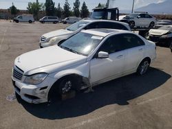 Salvage cars for sale at Rancho Cucamonga, CA auction: 2013 Mercedes-Benz C 250