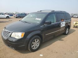 Salvage cars for sale at Brighton, CO auction: 2010 Chrysler Town & Country Touring