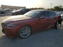 Salvage cars for sale at Wilmer, TX auction: 2022 Lexus IS 300